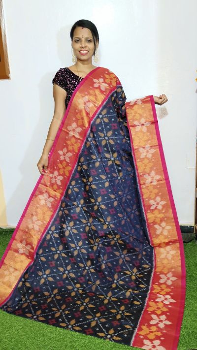 PGMRISCS5Y07EECD30- Ikat Sico saree