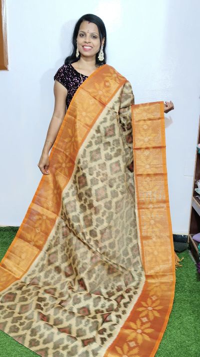 PGMRISCS5Y07EECD32- Ikat Sico saree