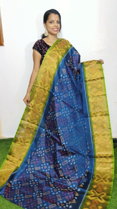 PGMRISCS5Y07EECD36- Ikat Sico saree