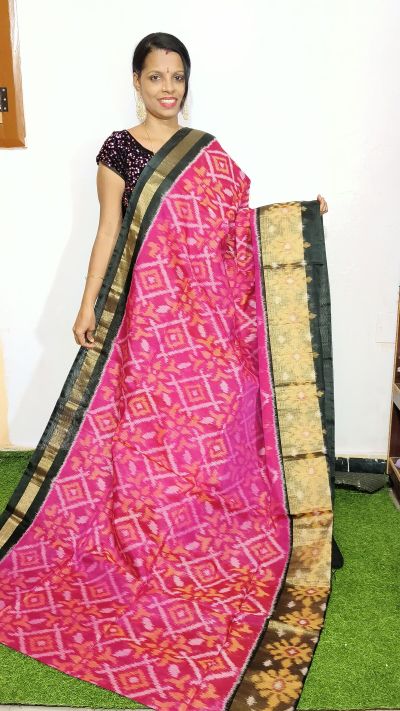 PGMRISCS5Y07EECD39- Ikat Sico saree