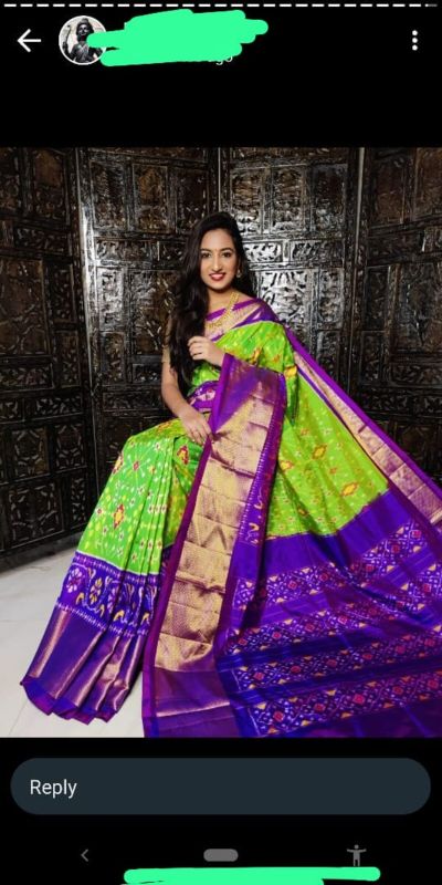 PDLSIDSS5Y20NDCD57- Ikat silk saree