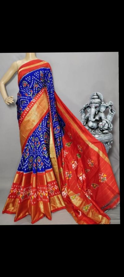 PRIHIDSS5A06NCDD39- Ikat silk saree
