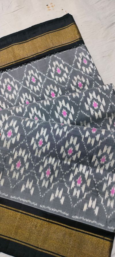 PWCKIDSS5A08XSCD08- Ikat silk saree