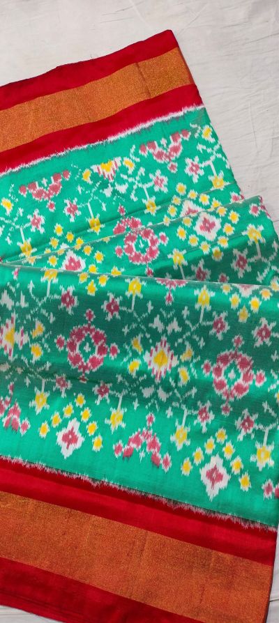 PWCKIDSS5A08XSCD18- Ikat silk saree