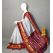 PRKSILWS5A05BSDC20- light weight Ikat silk saree