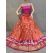 PSSIFSLG5A07SZDC24- Free Size Ikat Silk Lehenga