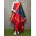 PSRGSDST5A06FFCD04- Ikat Silk dupatta with Ikat sico top