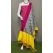 PSRGSDST5A06FFCD20- Ikat Silk dupatta with Ikat sico top