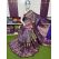 PSRGKBRS5A28FSDC03- Kanchi border Ikat silk saree