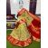 PSRGKBRS5A28FSDC04- Kanchi border Ikat silk saree