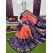 PSRGKBRS5A28FSDC07- Kanchi border Ikat silk saree