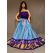 PSSIFSLG5Y03SZDC01- Free Size Ikat Silk Lehenga
