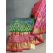 PGMRIDSS5Y06BBDC08- Ikat silk saree