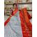 PGMRKBRS5Y06FSDC33- Kanchi border Ikat silk saree