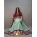 PSSIFSLG5Y10SZDC16- Free Size Ikat Silk Lehenga