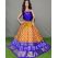 PSSIFSLG5Y10SZDC27- Free Size Ikat Silk Lehenga