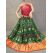 PGMRFSLG5Y18SZCD16- Free Size Ikat Silk Lehenga