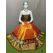 PSRGFSLG5Y11SZDC04- Free Size Ikat Silk Lehenga