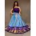 PSSIFSLG5N01SZCD27- Free Size Ikat Silk Lehenga