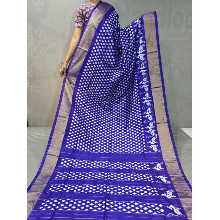 PGMRIDSS5M31TSDC08- Ikat silk saree
