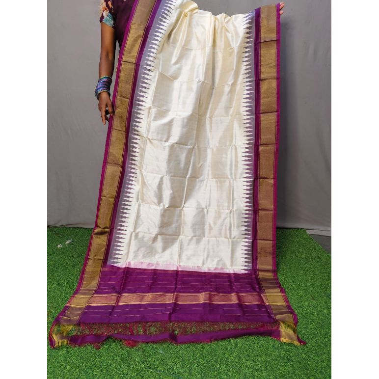 PNIHISDP5A05ZBCD08- Ikat Silk dupatta