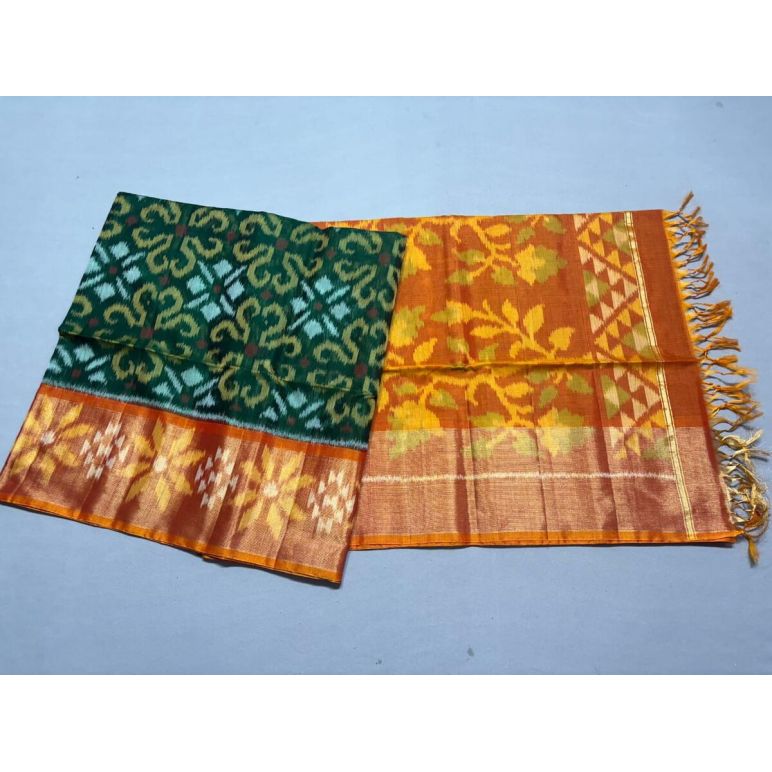 PSSIISCS5A07EEDD04- Ikat Sico saree