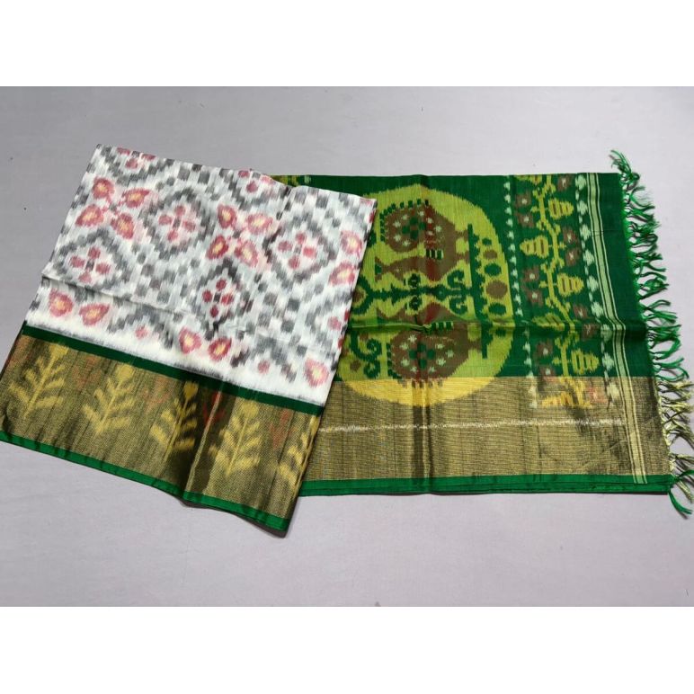 PSSIISCS5A07EEDD20- Ikat Sico saree