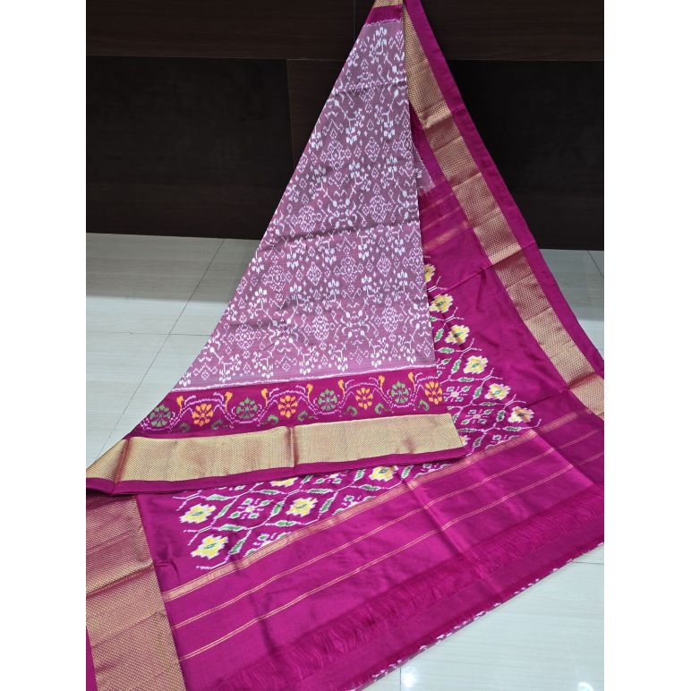 PANHIDSS5A09BNCC01- Ikat silk saree