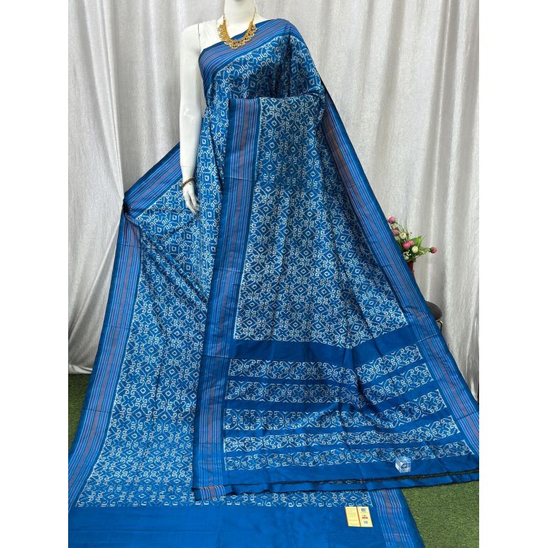 PASKIDSS5A09BXCD06- Ikat silk saree