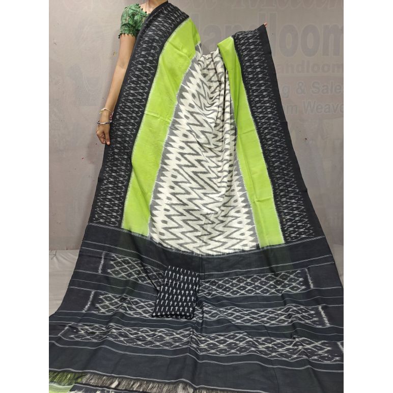 PGMRICTS5A07INDC17- Ikat cotton saree