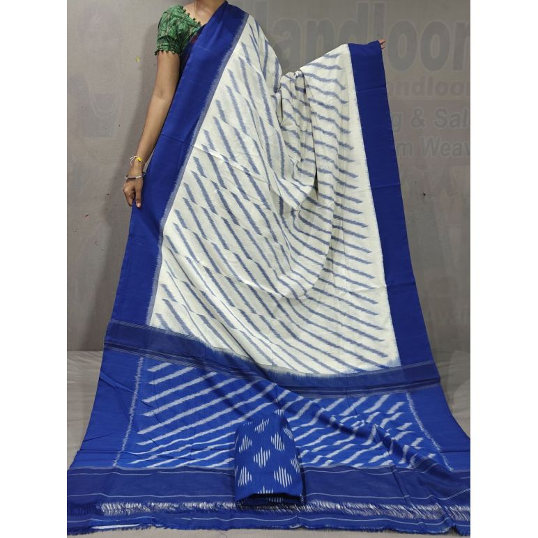 PGMRICTS5A07INDC41- Ikat cotton saree