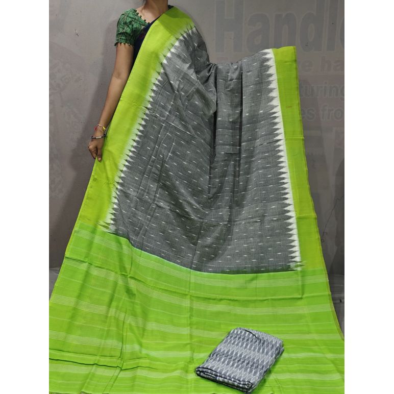 PGMRICTS5A07INDC53- Ikat cotton saree