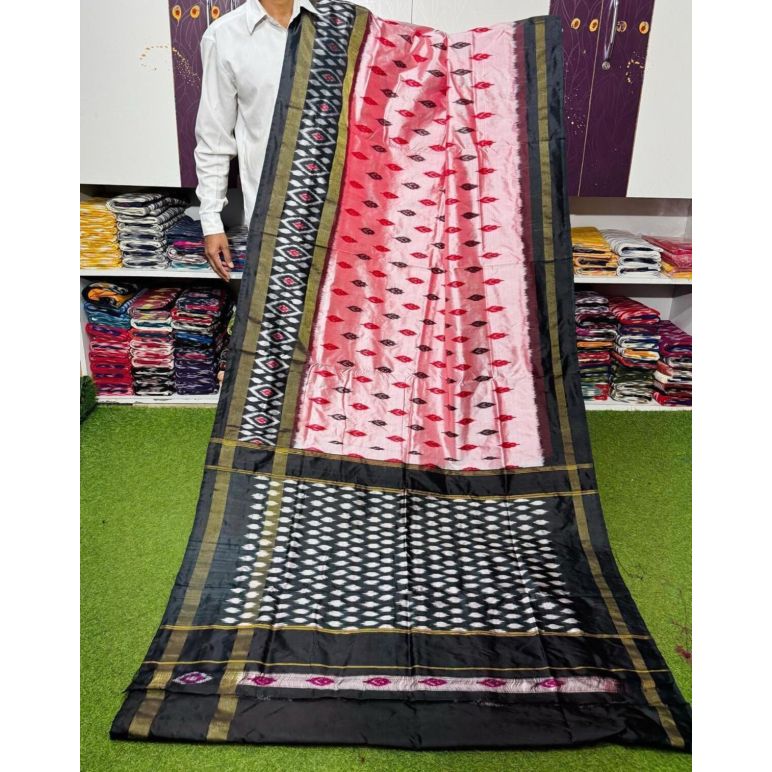 PGMRILWS5A07XZCD03- light weight Ikat silk saree