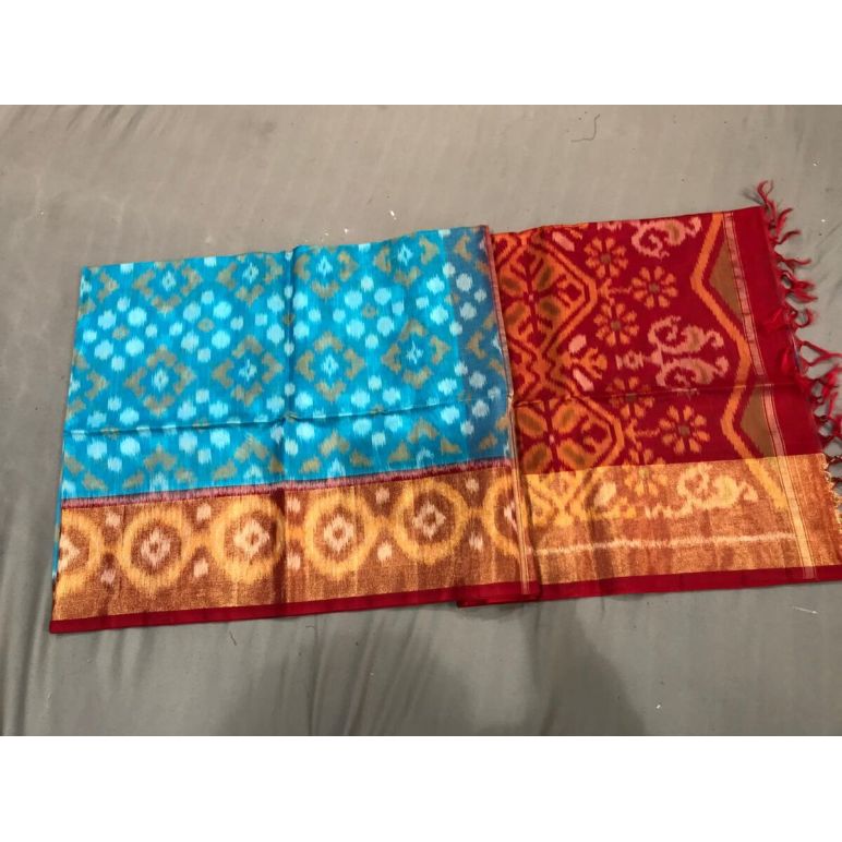 PGMRISCS5A08EECD08- Ikat Sico saree