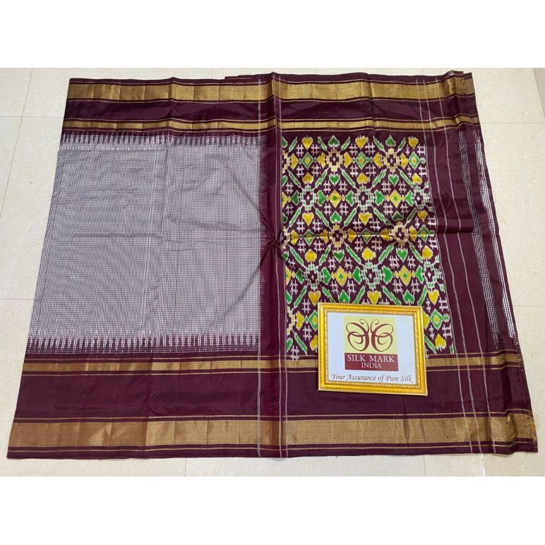 PPHSIDSS5A09TZDC04- Ikat silk saree