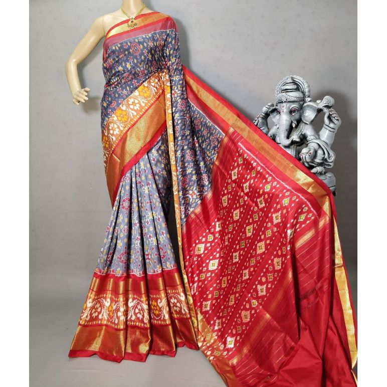PRIHIDSS5A06NCDD32- Ikat silk saree