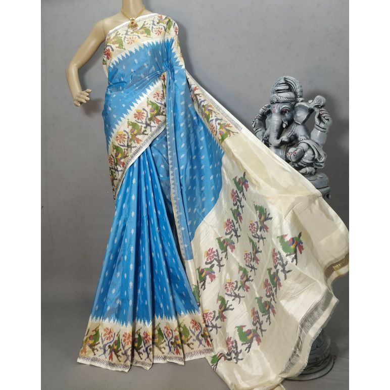 PRIHIDSS5A08NSDC04- Ikat silk saree