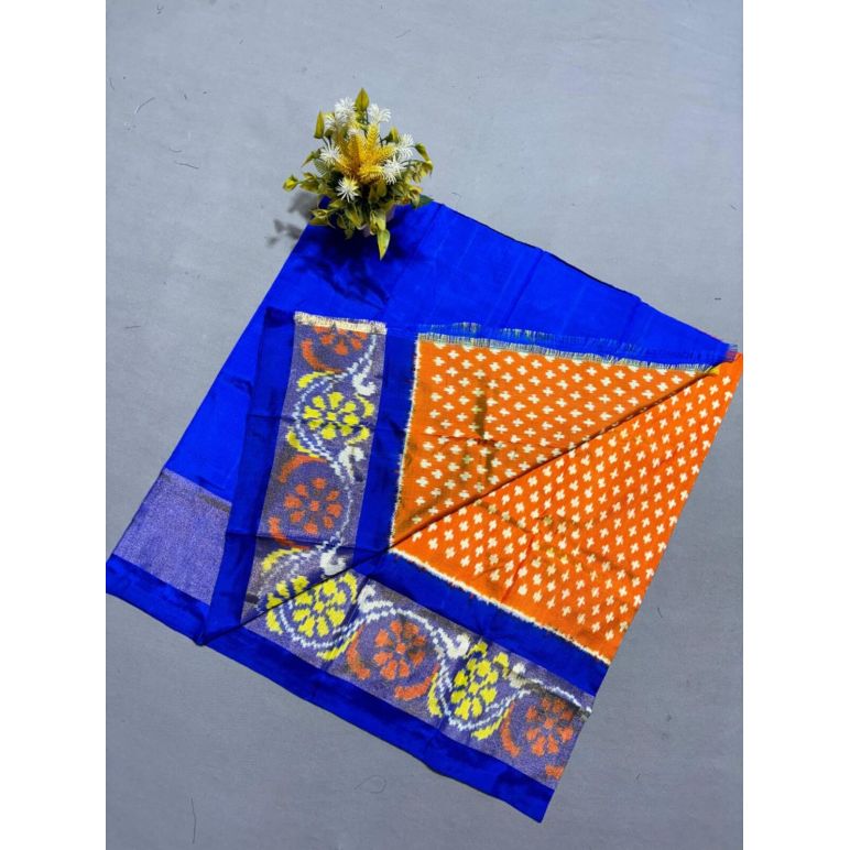 PSSIZSLG5A08IBDC03- Zero Size Ikat Silk Lehenga