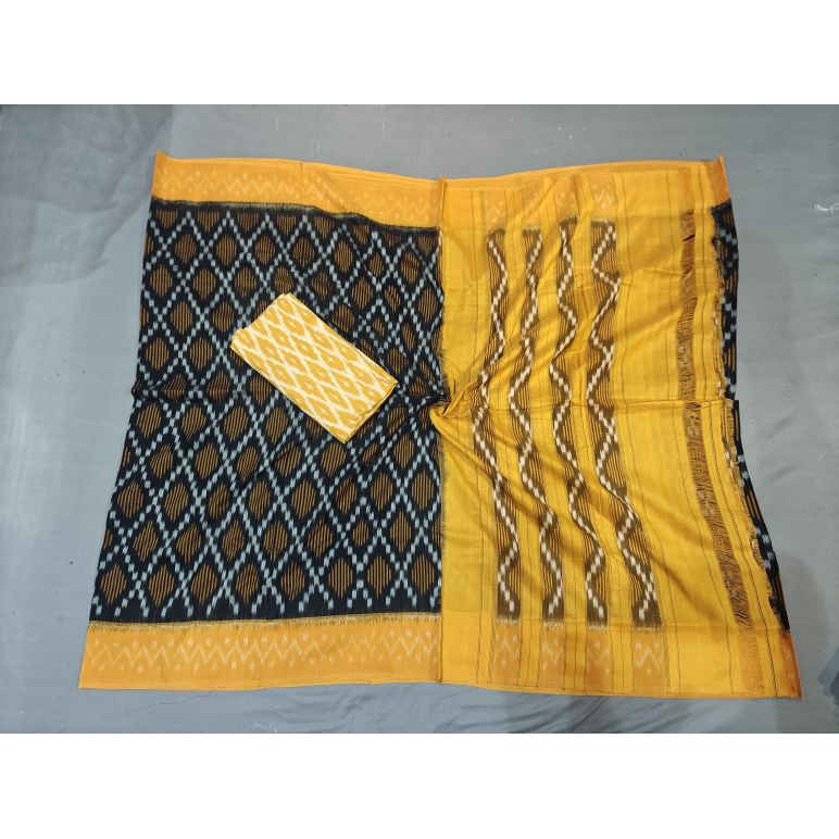 PGMRICTS5Y04INCD10- Ikat cotton saree