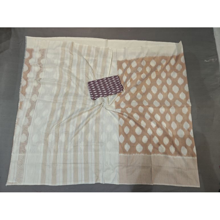 PGMRICTS5Y04INCD22- Ikat cotton saree
