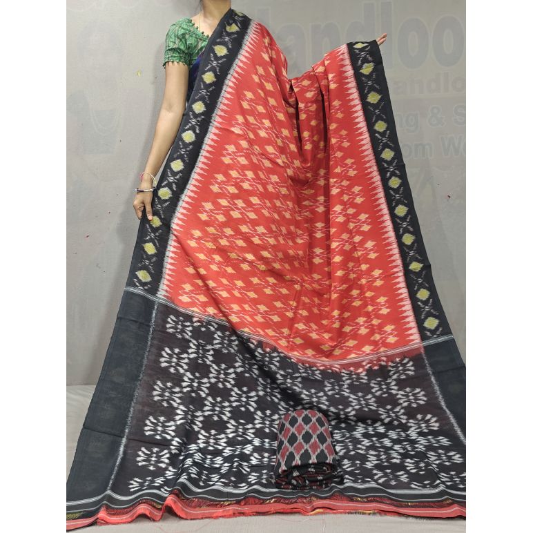 PGMRICTS5Y04INCD48- Ikat cotton saree