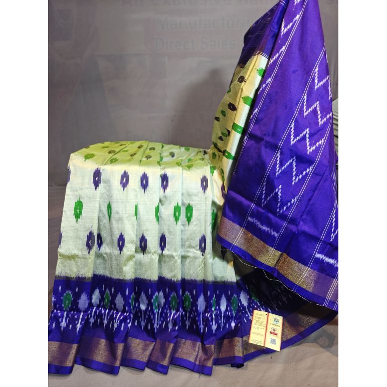 PGMRILWS5Y03XECD24- light weight Ikat silk saree