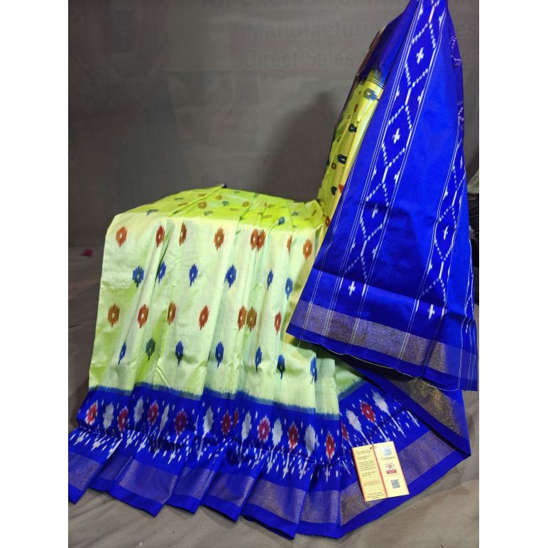 PGMRILWS5Y03XECD56- light weight Ikat silk saree