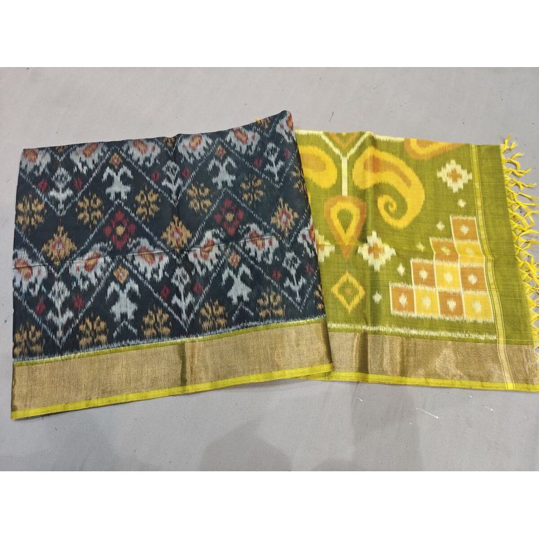 PGMRISCS5Y03EDCD29- Ikat Sico saree