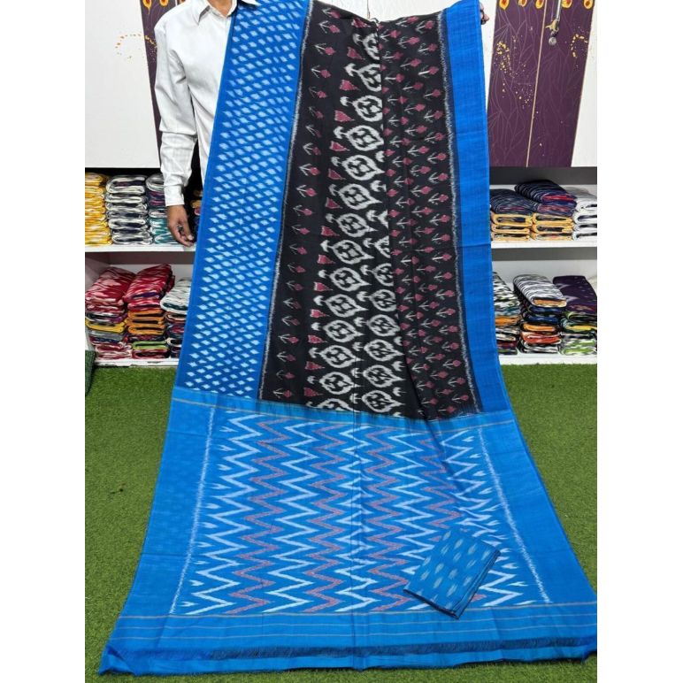 PSRGICTS5A30INCD01- Ikat cotton saree