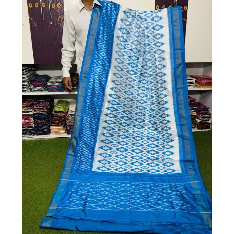 PSRGILWS5Y04XZCC23- light weight Ikat silk saree