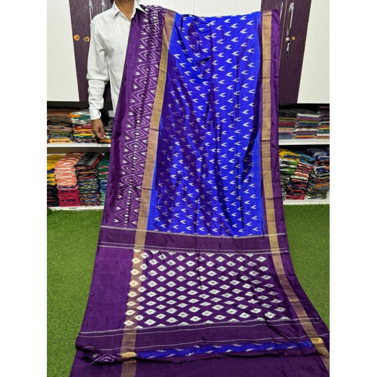 PSRGILWS5Y04XZCC49- light weight Ikat silk saree