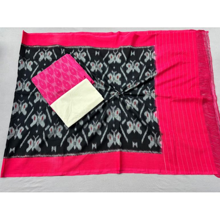 PSSIC3PS5Y02IZSC32- Double ikat cotton salwar set