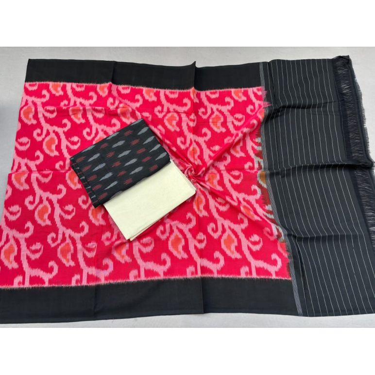 PSSIC3PS5Y02IZSC33- Double ikat cotton salwar set