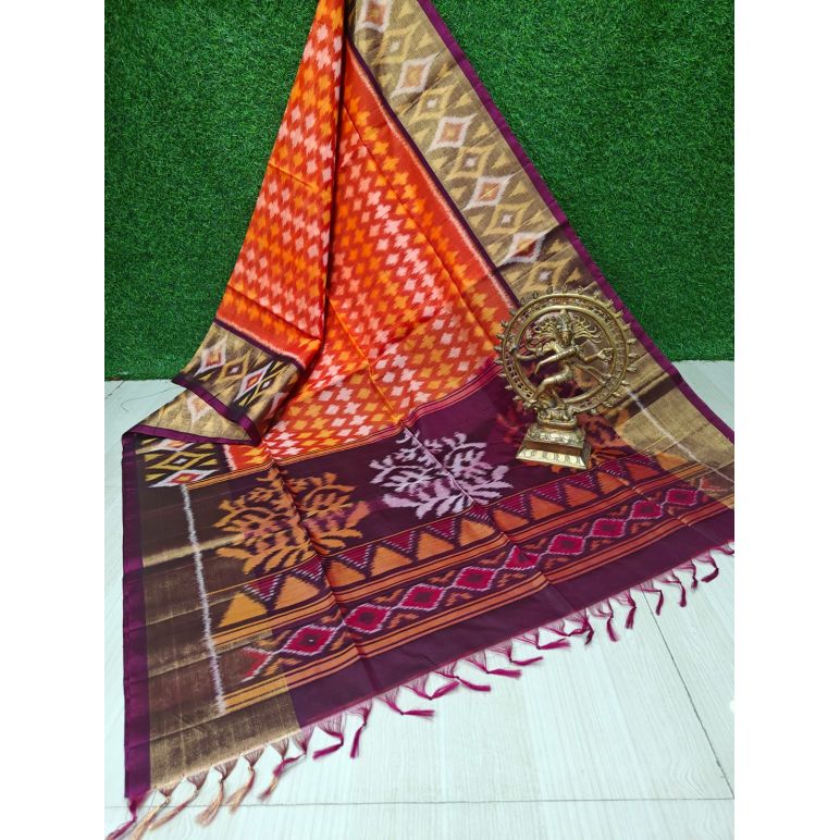 PURRISCS5Y04EECC27- Ikat Sico saree